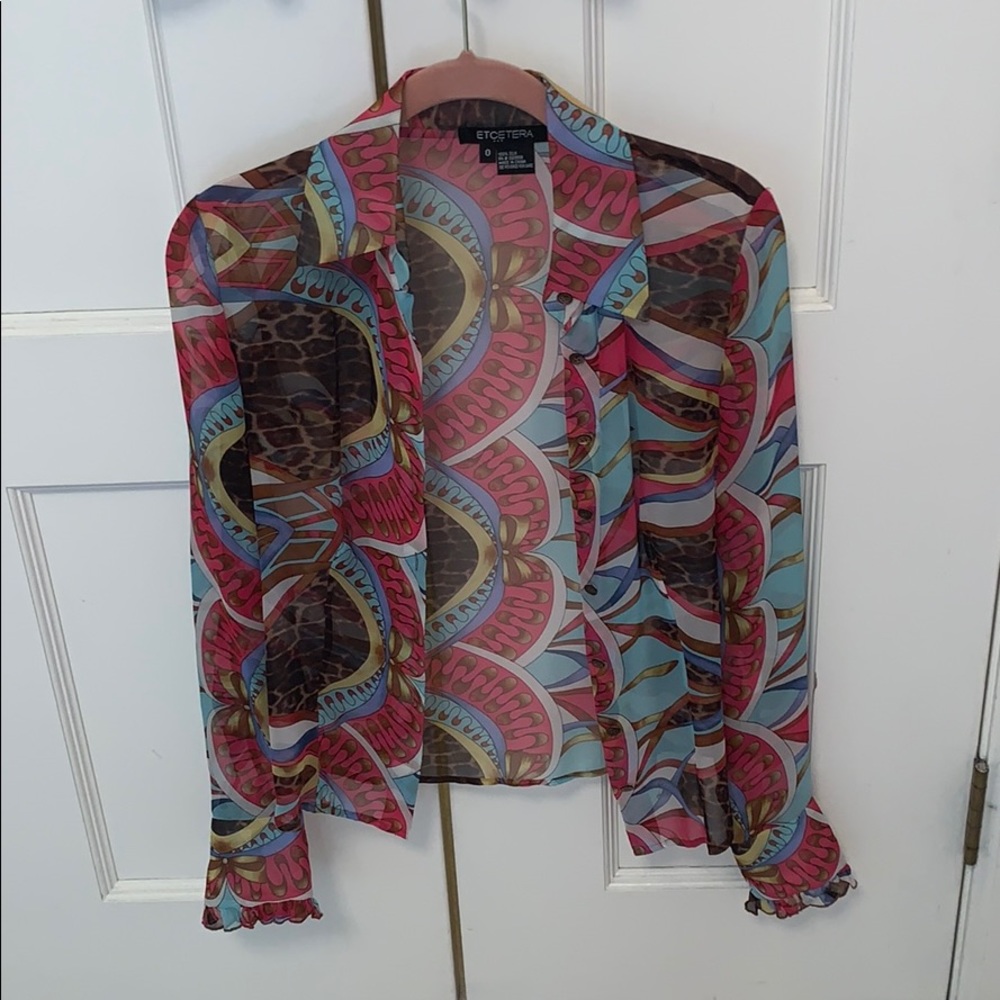 Etcetera blouse